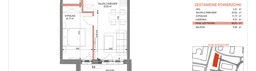 Mieszkanie w inwestycji: Craft Zabłocie