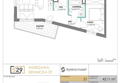 Mieszkanie w inwestycji: Siennicka 29