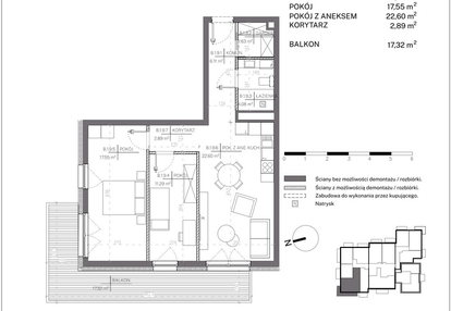 Mieszkanie w inwestycji: Polanka 21