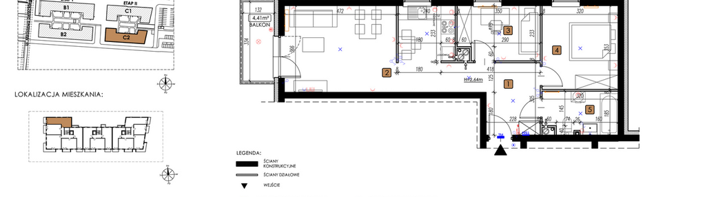 Mieszkanie w inwestycji: Koncertowe Wzgórze etap II