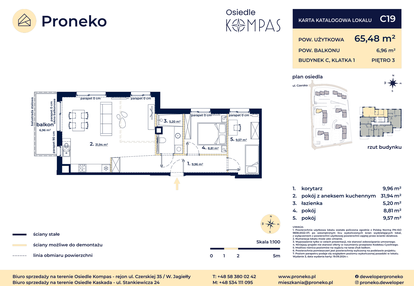 Mieszkanie w inwestycji: Osiedle Kompas