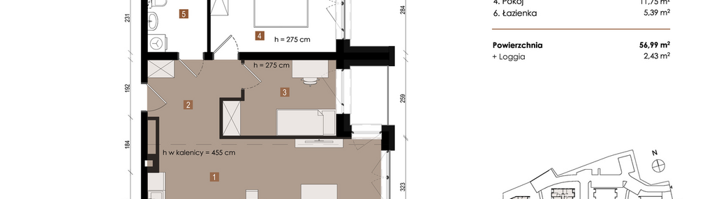 Mieszkanie w inwestycji: Apartamenty Sudetia