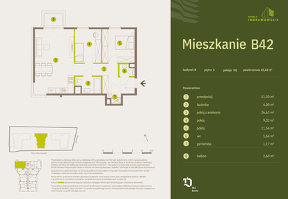 Mieszkanie w inwestycji: Osiedle Imbramowskie