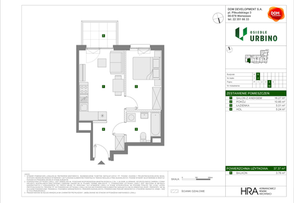 Mieszkanie w inwestycji: Osiedle Urbino etap 4.1