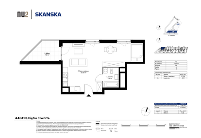 Mieszkanie w inwestycji: NU2 Warszawa Wola - apartamenty wykończone pod klucz