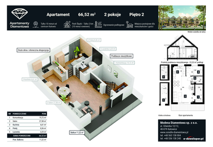 Mieszkanie w inwestycji: Apartamenty Diamentowa