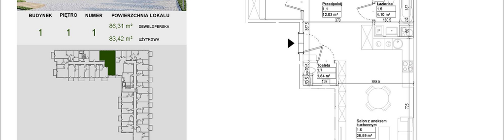 Mieszkanie w inwestycji: Aleja Mickiewicza