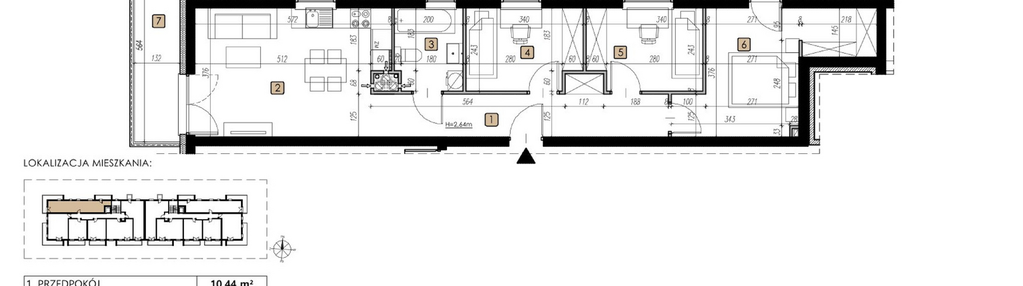 Mieszkanie w inwestycji: Jemiołuszki Park