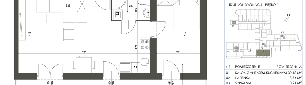 Mieszkanie w inwestycji: Przystań Bogaczewo