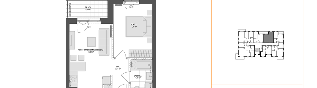 Mieszkanie w inwestycji: Konstelacja etap VI