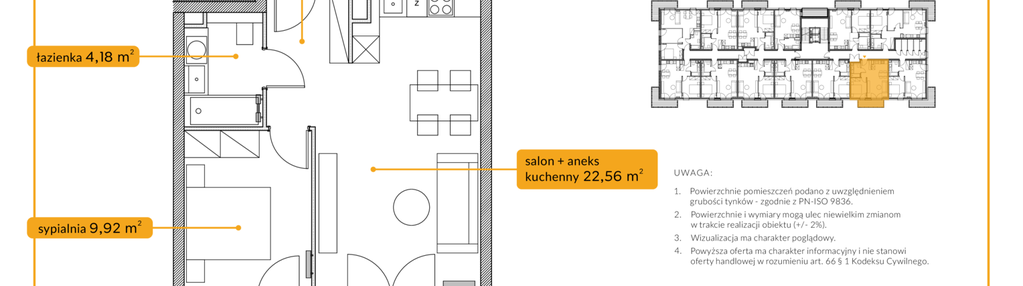 Mieszkanie w inwestycji: Osiedle Słoneczny Łąkoszyn bud. 4