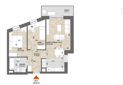 Mieszkanie w inwestycji: Apartamenty Śródmieście