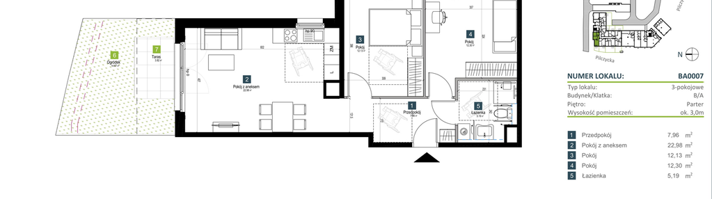 Mieszkanie w inwestycji: Pilczycka Vita