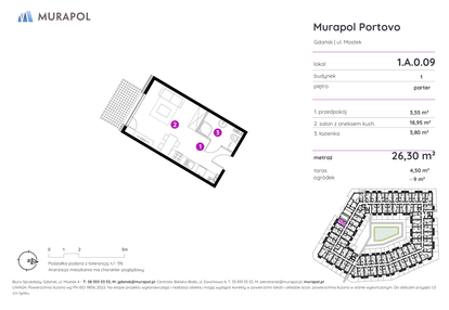 Mieszkanie w inwestycji: Murapol Portovo etap II