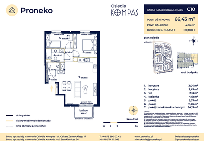 Mieszkanie w inwestycji: Osiedle Kompas