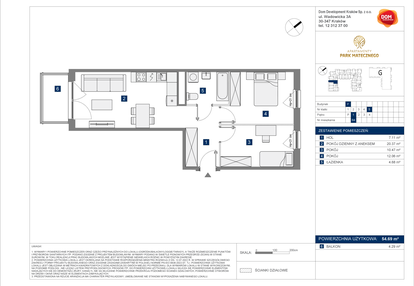 Mieszkanie w inwestycji: Apartamenty Park Matecznego Etap 2