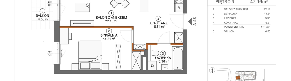 Mieszkanie w inwestycji: Apartamenty Rusałki
