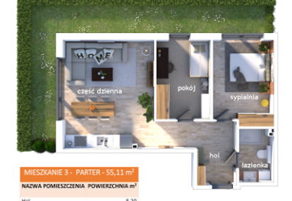 Mieszkanie w inwestycji: Apartamenty Straconki 63