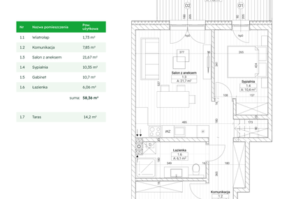 Mieszkanie w inwestycji: Nefrytowa Park