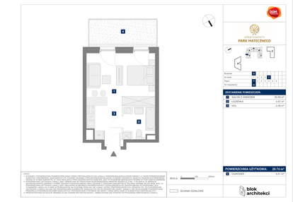 Mieszkanie w inwestycji: Apartamenty Park Matecznego Etap 1