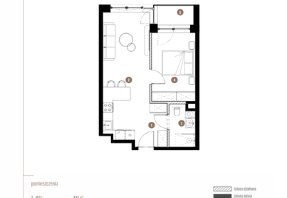 Mieszkanie w inwestycji: Katowicka Residence