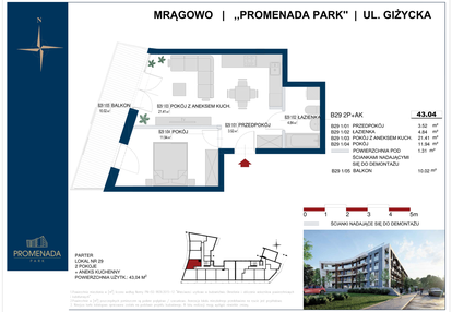 Mieszkanie w inwestycji: Promenada Park