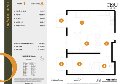 Mieszkanie w inwestycji: CLOU LINDEGO