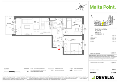 Mieszkanie w inwestycji: Malta Point