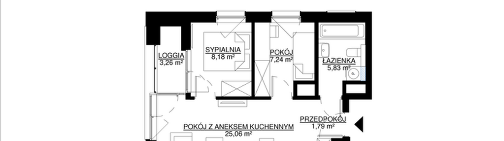 Mieszkanie w inwestycji: KrakoVska etap 2
