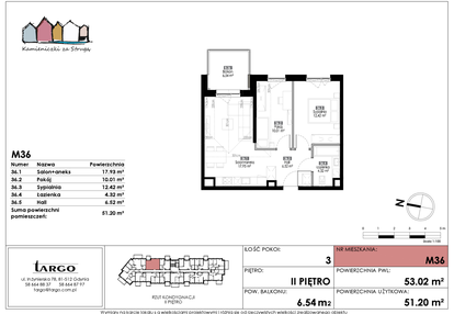 Mieszkanie w inwestycji: Kamieniczki za Strugą