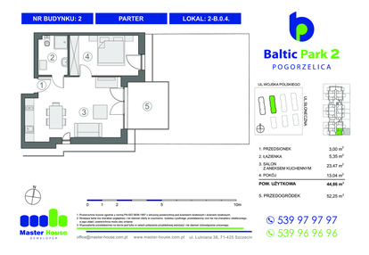 Mieszkanie w inwestycji: Baltic Park 2 Pogorzelica bud. 1 i 2