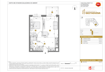 Mieszkanie w inwestycji: Apartamenty Beethovena etap 2 - apartamenty inwestycyjne