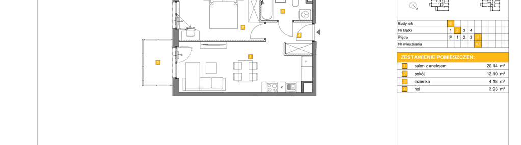 Mieszkanie w inwestycji: Osiedle Rapsodia etap 3