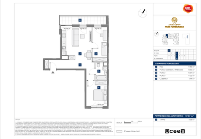 Mieszkanie w inwestycji: Apartamenty Park Matecznego Etap 1