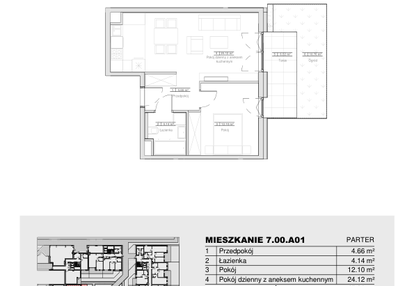 Mieszkanie w inwestycji: Ogrody Andersa II