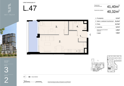 Mieszkanie w inwestycji: Sky Trust etap II - Apartamenty inwestycyjne