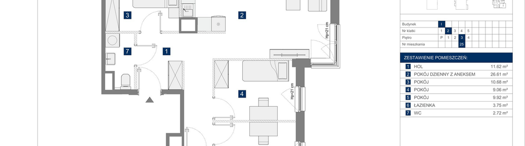 Mieszkanie w inwestycji: Apartamenty Park Matecznego Etap 2.2