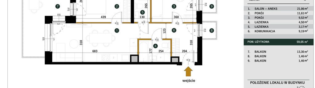 Mieszkanie w inwestycji: Ogrody Staszica