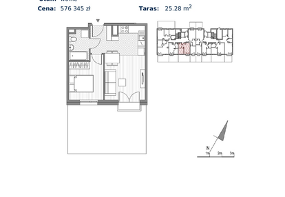 Mieszkanie w inwestycji: Glogera bud. F i G