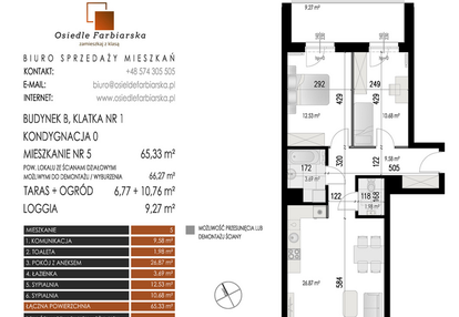 Mieszkanie w inwestycji: Osiedle Farbiarska II