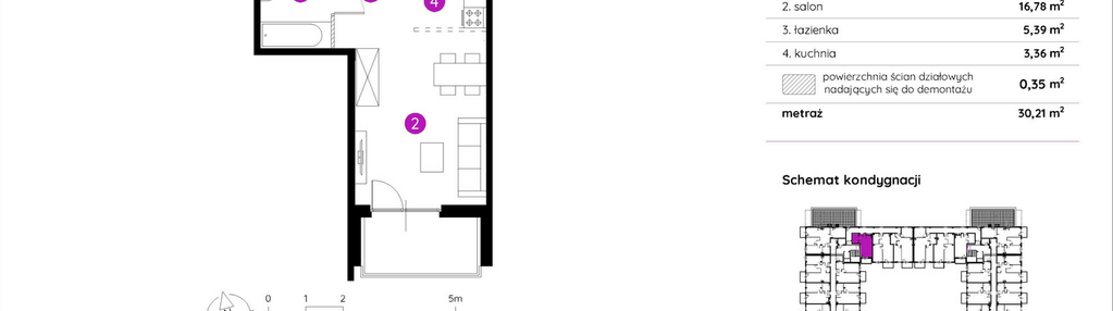 Mieszkanie w inwestycji: Murapol Apartamenty na Wzgórzu - bud. 4 i 5