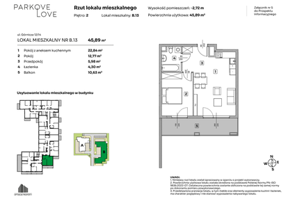 Mieszkanie w inwestycji: Parkove Love