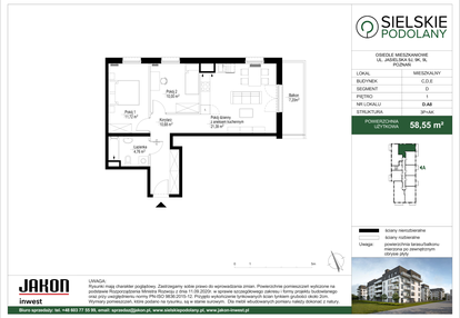 Mieszkanie w inwestycji: Sielskie Podolany II