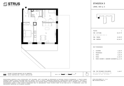 Mieszkanie w inwestycji: Staszica 3