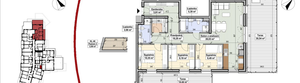 Mieszkanie w inwestycji: Apartamenty Wywrockiego 11