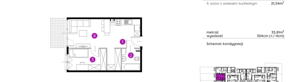 Mieszkanie w inwestycji: Murapol Siewierz Jeziorna bud. 27 i 28