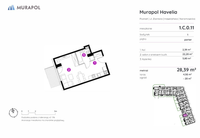 Mieszkanie w inwestycji: Murapol Havelia