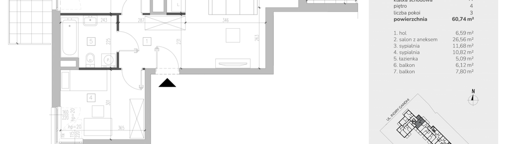 Mieszkanie w inwestycji: Ale!Ken