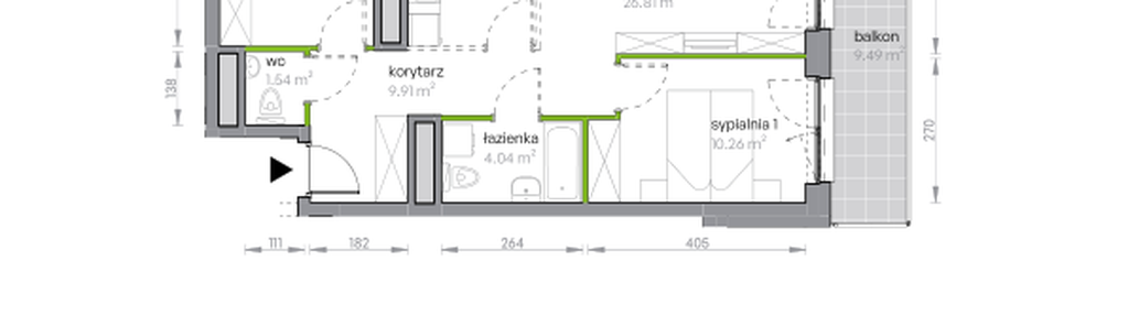 Mieszkanie w inwestycji: Legnicka Vita