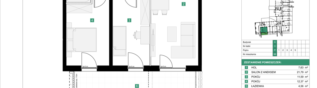 Mieszkanie w inwestycji: Osiedle Międzyleska - etap III
